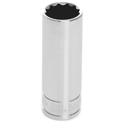 WLMW38620 image(0) - Wilmar Corp. / Performance Tool 3/8'' Dr 12pt Deep Socket 5/8"