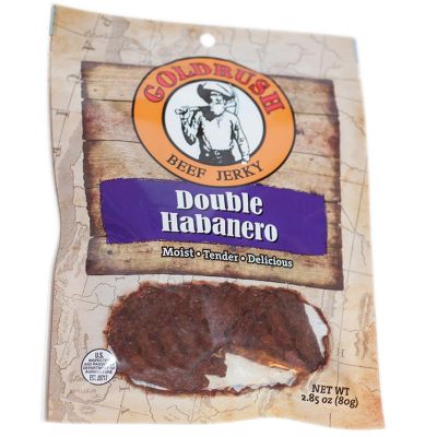 GRJ72139 image(0) - Gold Rush Jerky Double Habanero 2.85 oz. Beef Jerky - 12 Count (3 lbs.)