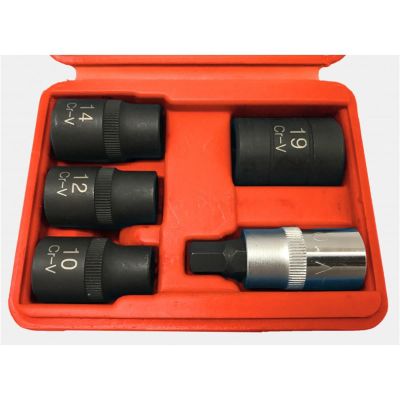 CTA2752 image(0) - CTA Manufacturing 5 Piece 5- Point Socket Set