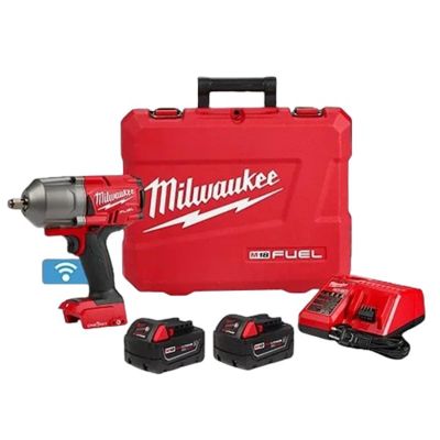 MLW2863-22R image(0) - Milwaukee Tool M18 FUEL 1/2" High Torque Impact Wrench w/ ONE-KEY with Friction Ring Kit