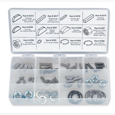 FJC4302 image(0) - FJC KEY WAY NUT SNAP RING ASSORTMENT