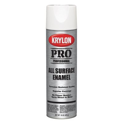 DUP5809 image(0) - Krylon Enamel Paint Gloss White 15 oz.