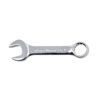 KTI41718 image(0) - K Tool International Wrench Combination 15 deg 18mm Short