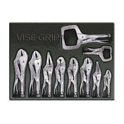 VGP1078TRAY image(0) - Vise Grip PLIERS 10PCSET 11R,10R,10WR,9LN,7LW,7R7WR6R6LN5WR