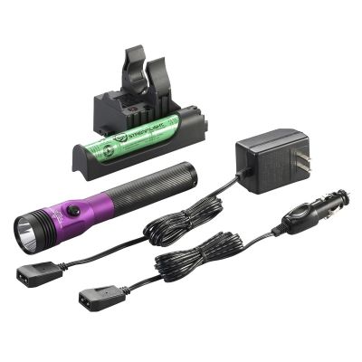 STL75482 image(0) - Streamlight Stinger LED HL High Lumen Rechargeable Flashlight - Purple