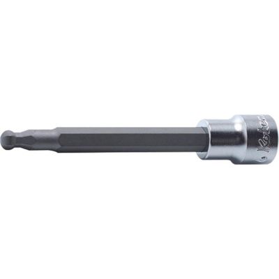 KKN3011M.120-8 image(0) - Ko-ken USA 3011M.120-8 3/8 Sq. Dr. Bit Socket  8mm Ballpoint Hex Length 120mm