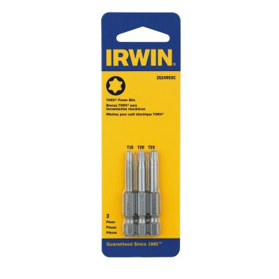 IRWIWAF122TX3 image(0) - Irwin Industrial T15T20/T25 Power Bit 1-15/16