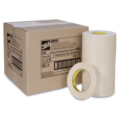 MMM6334 image(0) - 3M MASKING TAPE #233 3/4 X 60YDS 48CS