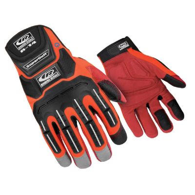 RIN148-08 image(0) - Ringers R-14 Mechanics Gloves Orange S