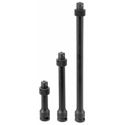 GRE2203QL image(0) - Grey Pneumatic 1/2" Drive 3 Piece Locking Extension Set