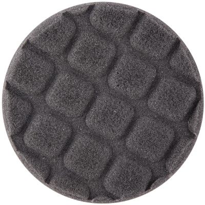 NOR91320 image(0) - Norton Abrasives 3.5" Single Side Polishing Foam Pad Black 6/Case