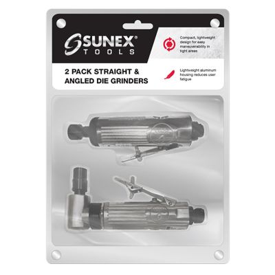 SUNSX2PK image(0) - Sunex 2 Pack Die Grinder Set