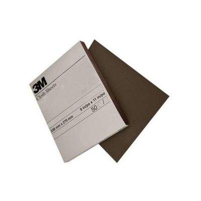 MMM2432 image(0) - 3M 9 x 11" Emery Cloth Sheets 50/box