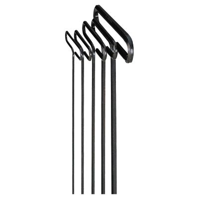 EKL35195 image(0) - Eklind Tool Company HEX KEY SET 5 PC T-HANDLE 9IN. METRIC 2.5-6MM