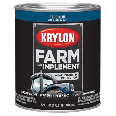 DUP2027 image(0) - Krylon Ford Blue 32 oz. Quart