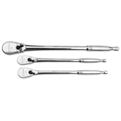 KTIXD3PRSET image(0) - K Tool International 3pc 120 Tooth Ratchet Set