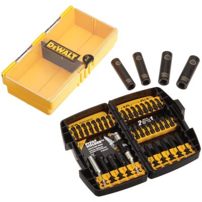 DWTDW2169 image(0) - DeWalt 38 PC IMPACT DR ACCESSORY KIT