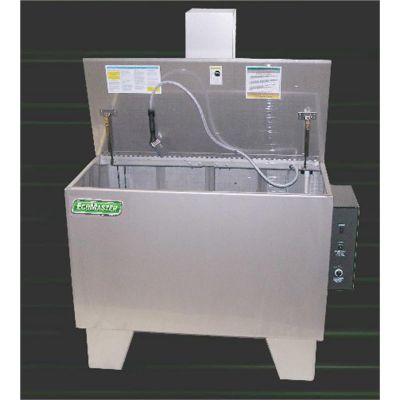 FNTEM80-461 image(0) - Fountian Industries 80 Gallon Heated Agitating Lift Parts Washer - 460 volt