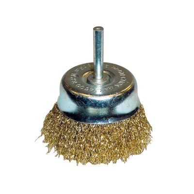 KTI79216 image(0) - K Tool International BRUSH 3" CRIMPED CUP COARSE