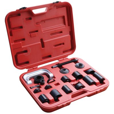 KTI71556 image(0) - K Tool International Ball Joint Service Tool & Master Adapter Set