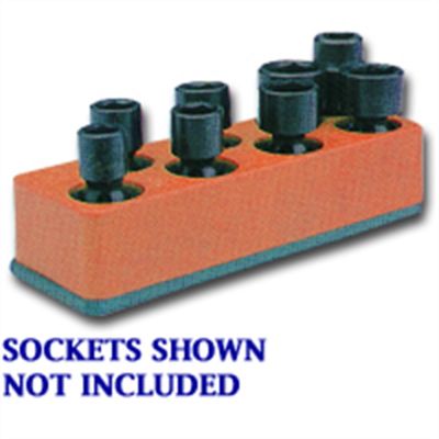 MTS884 image(0) - Mechanic's Time Savers SOC HOL 3/8U IMP ORANGE SOLAR 8 HOLE