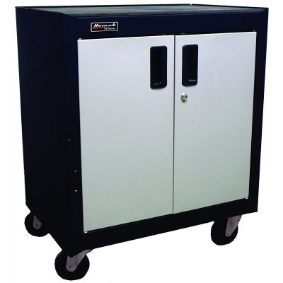 HOMGS04002270 image(0) - Homak Manufacturing 2 DOOR MOBILE CABINET W/ GLIDI