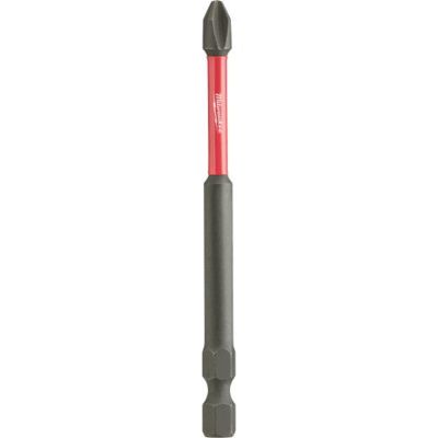 MLW48-32-4562 image(0) - Milwaukee Tool SHOCKWAVE 3-1/2” Impact Phillips #2 Power Bit