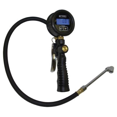 KTI89001 image(0) - K Tool International Air Inflator Digital Dual Head Chuck