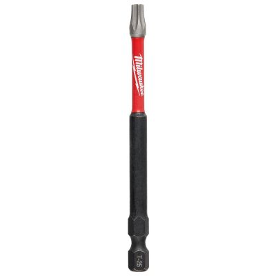 MLW48-32-4561 image(0) - Milwaukee Tool SHOCKWAVE 3-1/2" Impact Torx T25 Power Bit