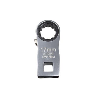 KTIXD2CW17MM image(0) - K Tool International Ratcheting Wrench 17mm 3/8 in. Dr