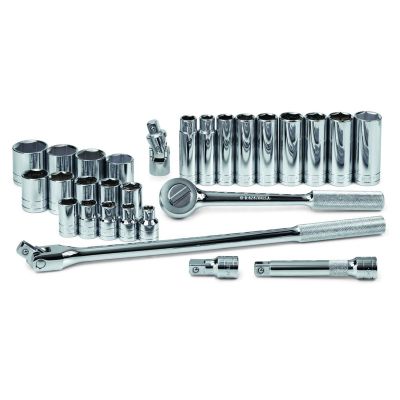 SKT4128-6 image(0) - S K Hand Tools Set Skt 1/2dr Mix 6pt Fr 28pc