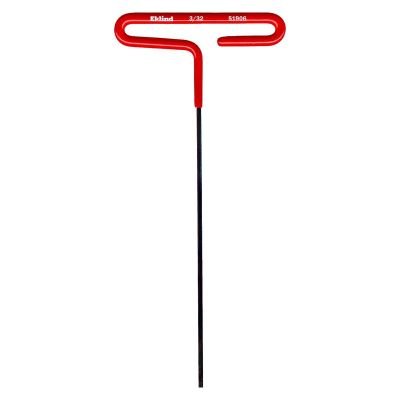 EKL51906 image(0) - Eklind Tool Company HEX KEY 3/32IN. T-HANDLE 9IN. CUSHION GRIP