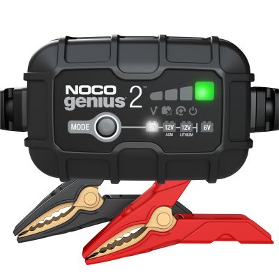 NOCGENIUS2 image(0) - NOCO Company GENIUS2 6V/12V 2-Amp Smart Battery Charger