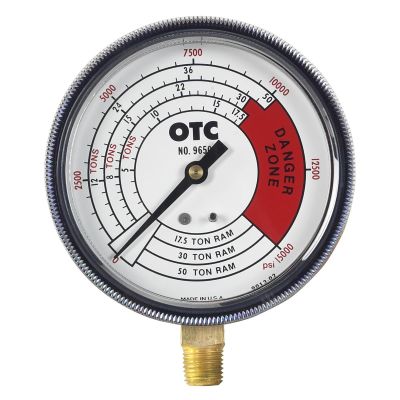 OTC9650 image(0) - OTC GAUGE PRESSURE AND TONNAGE 4 SCALES