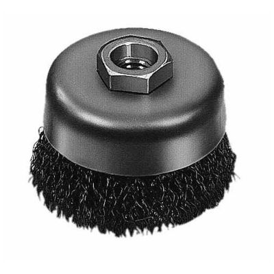 MLW48-52-5060 image(0) - Milwaukee Tool 3" Crimped Wire Cup Brush- Carbon Steel