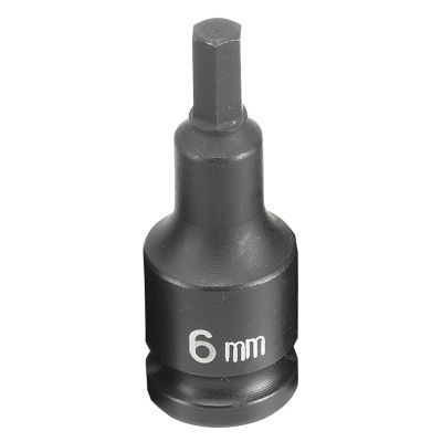 GRE1906M image(0) - Grey Pneumatic SOC 6MM 3/8D IMP HEX MALE