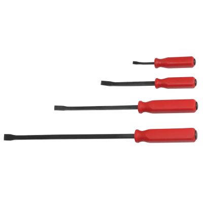 KTI19230 image(0) - K Tool International 4 Pc Handled Pry Bar set (8", 12", 18", 24")