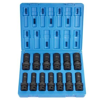 GRE1313UMD image(0) - Grey Pneumatic 1/2" 13PC METRIC UNIV DP SET