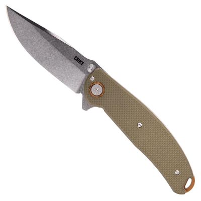 CRK2471 image(0) - CRKT (Columbia River Knife) 2471 Butte OD Green