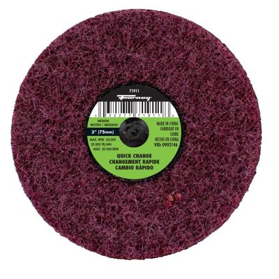 FOR71911 image(0) - Forney Industries Surface Prep Pad, 3 in (Medium Grit)