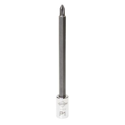 MAY16409 image(0) - Mayhew Mayhew No. 1 Phillips® Medium Insert Socket Bit, 1/4-Inch Drive