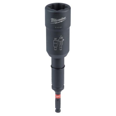 MLW49-66-5101 image(0) - Milwaukee Tool SHOCKWAVE Lineman's 3-in-1 Distribution Utility Socket