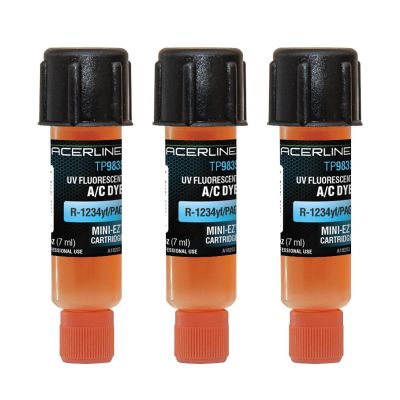 TRATP9835-P3 image(0) - Tracer Products 0.25 oz OEM-Grade R-1234yf/PAG Mini-EZ 3 Pack