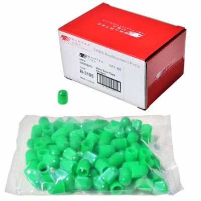 BATB-3105 image(0) - Bartec USA Valve Stem Caps Green