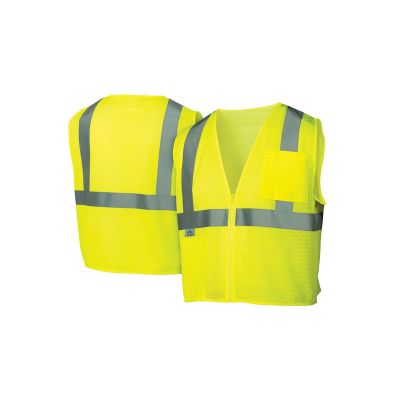 PYRRVZ2110S image(0) - Pyramex Pyramex Safety - Safety Vest - Hi-Vis Lime - Size 4X Large