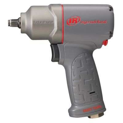 IRT2115QTIMAX image(0) - Ingersoll Rand 3/8 Inch Air Impact Wrench, Quiet, 300 ft-lb Torque, Titanium Hammercase, Friction Ring Retainer, Pistol Grip