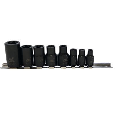 CTA9650L image(0) - CTA Manufacturing 8-Piece Torx Plus Socket Set