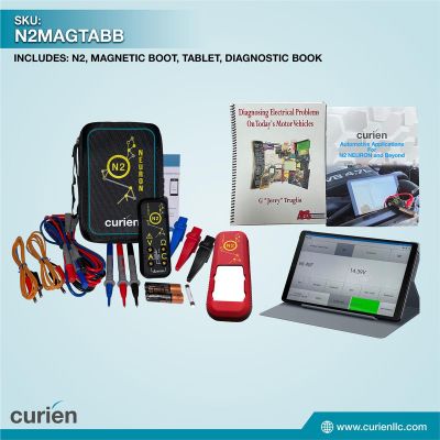 CRIN2MAGTABB image(0) - Curien N2 Neuron, Tablet, Diagnostic Book, and Magnetic Boot