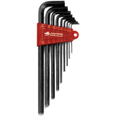 WLMW1394 image(0) - Wilmar Corp. / Performance Tool 9 Pc MM Long Hex Key Set