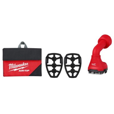 MLW49-90-2020 image(0) - Milwaukee Tool AIR-TIP Swiveling Palm Brush